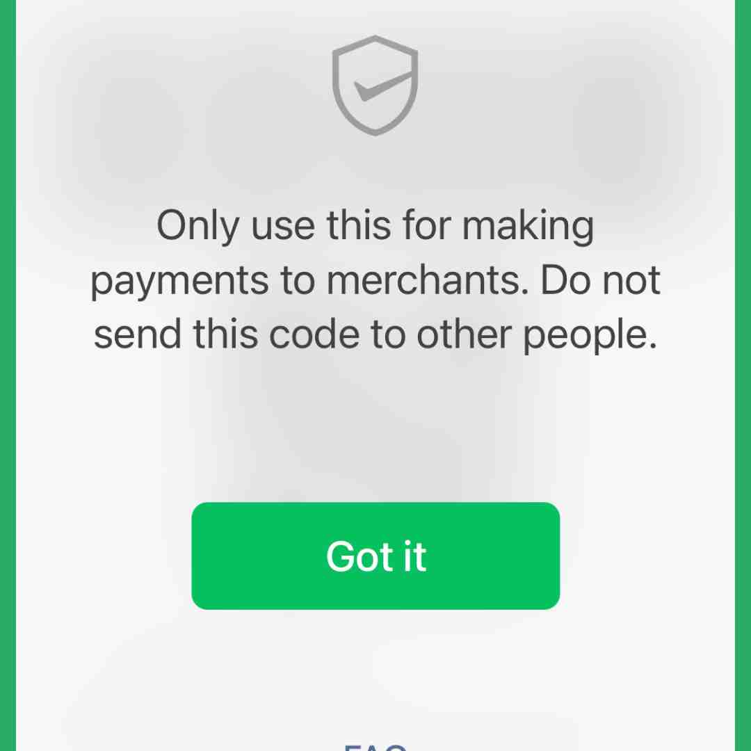 wechat pay foreign credit card