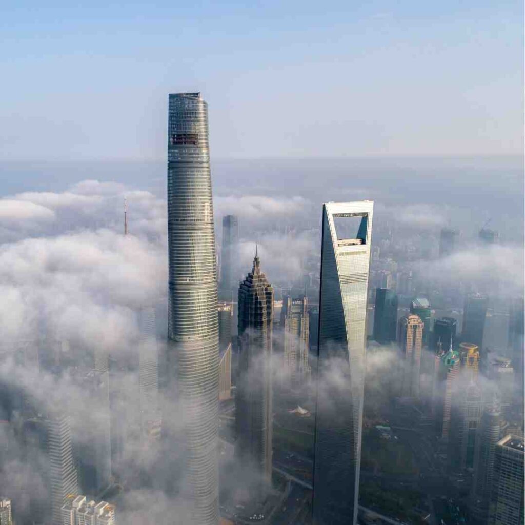 shanghai skyscrapers