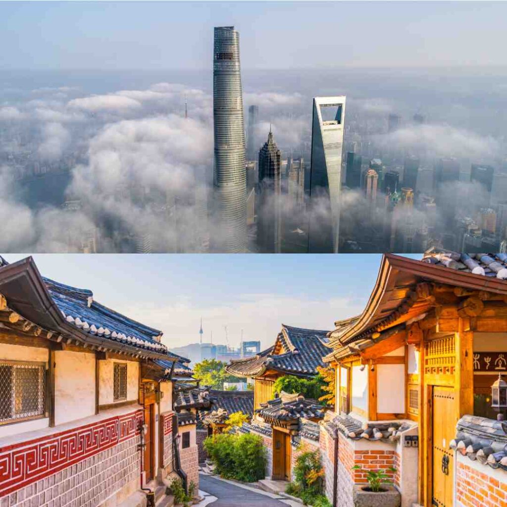 Seoul vs Shanghai