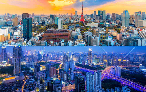 Shanghai vs Tokyo